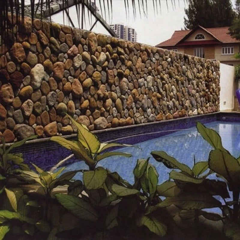 Matrita pavaj beton forma piatra naturala 46x40.5 cm | Turnare dale decorative pentru curte si alei | Reutilizabila pentru gradina