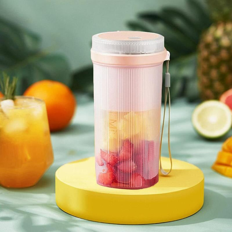 Blender portabil pentru suc de fructe sau smoothie, electric, reincarcare USB