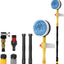 Set pentru spalarea masinii cu mop rotativ 360°, spumare automata, perie retractabila si rotativa