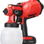 Pistol de vopsit electric, 210W, 3 moduri pulverizare, 1000ml, set 2 baterii 4Ah