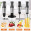 Blender de mana 4 in 1, 400W, 2 viteze, Functie turbo, Cana 500 ml, Tocator 600 ml