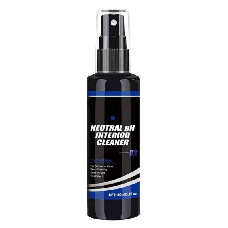 Solutie Detailing pentru Curatare Interior, Elimina Mirosurile Neplacute, Indeparteaza Petele, Textil, Piele, Plastic, 100 ml