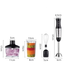 Blender de mana 4 in 1, 400W, 2 viteze, Functie turbo, Cana 500 ml, Tocator 600 ml