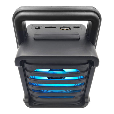 Boxa Portabila Bluetooth, 5W, USB, AUX, Lumini RGB, Wireless GTS-1363