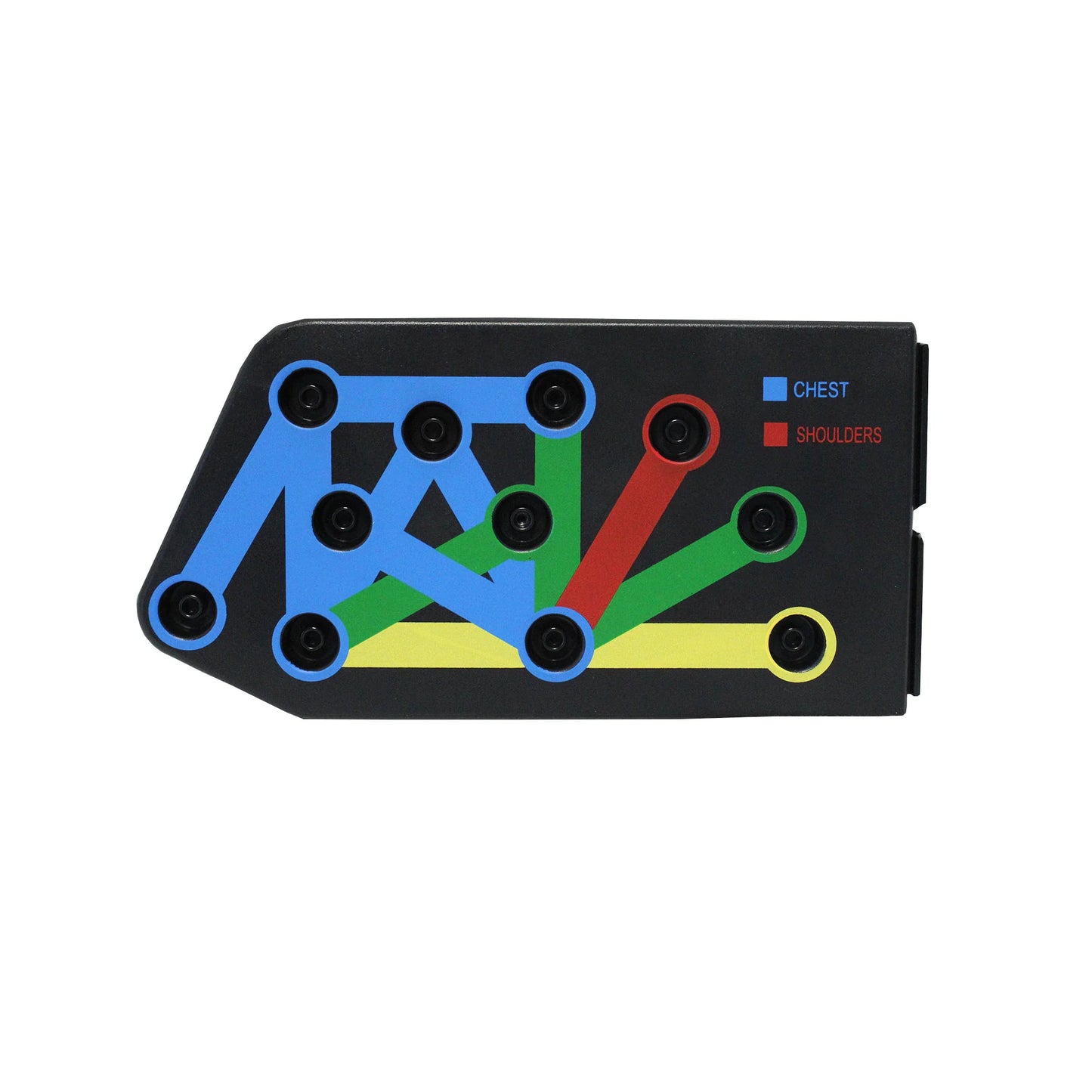 Placa pentru flotari multifunctionala, cu manere, pentru piept, umeri, spate si triceps, 55 cm x 20.5cm x 5cm